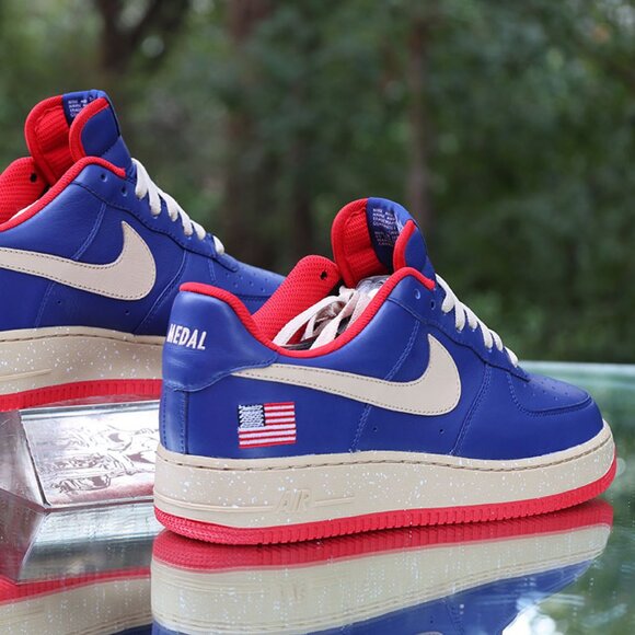 Nike Air Force 1 Low ID By You USA Flag - Picture 13 of 15